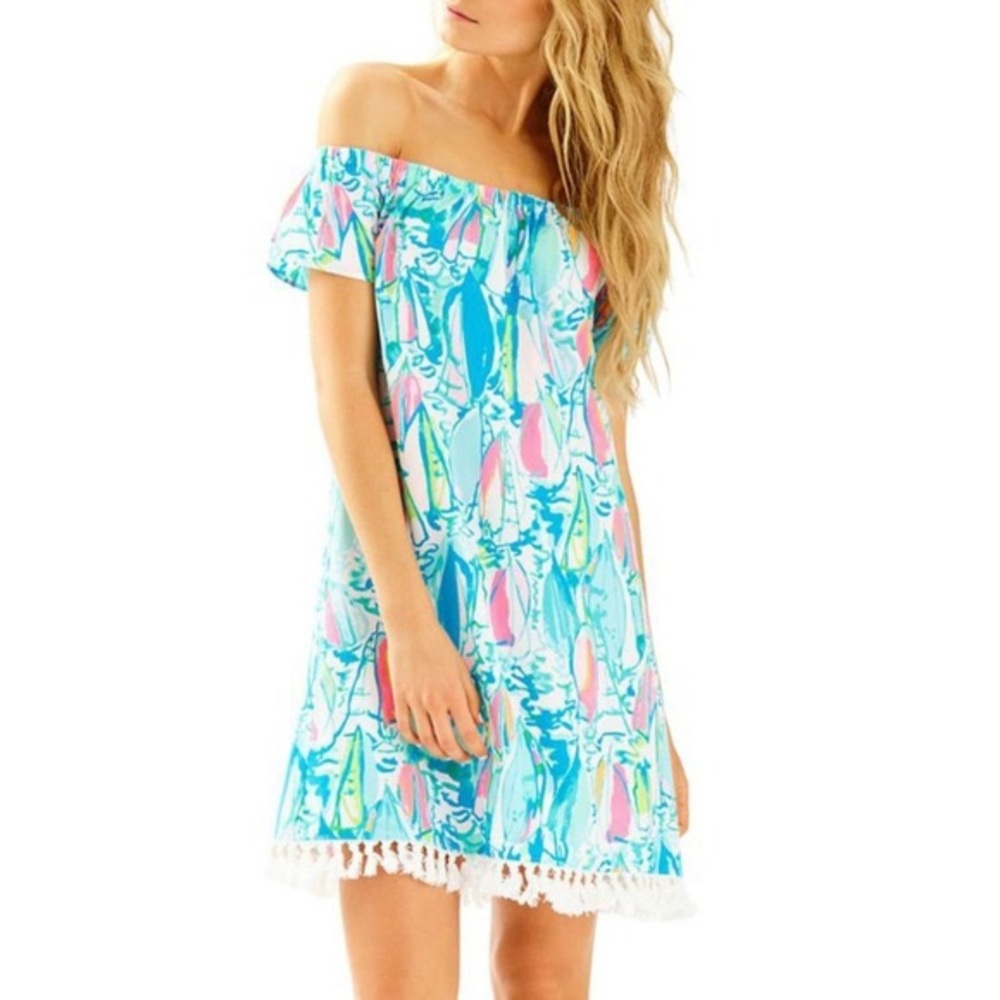 Worn once Lilly Pulitzer Marble Dress Beach & Bae